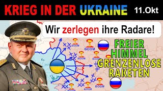 11OKTOBER ZUSCHLAGEN WO ES WEH TUT  Russische STRATEGISCHE BASEN IN FLAMMEN  UkraineKrieg [upl. by Kcitrap]