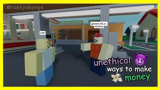 💸🚫 UNETHICAL WAYS TO MAKE MONEY  ROBLOX GAME PREVIEW SEPTEMBER 2024 [upl. by Yauqram]