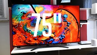 Der beste 75quot LED TV  2019 LG NanoCell 4K TV 75SM9000 Review Deutsch  SwagTab [upl. by Irahcaz]