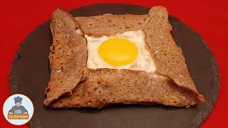 Comment faire une galette complète  Une recette bretonne [upl. by Bolte780]