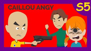 Caillou shoots Rosie after losing argument and gets an acquittal [upl. by Alyda366]