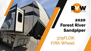 2020 Sandpiper 379FLOK Fifth Wheel WalkThrough [upl. by Gilford796]