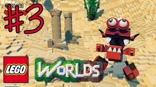 Ethan plays LEGO Worlds 3  BURNARD BAZOOKA [upl. by Myo]