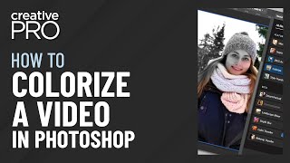 Photoshop How to Colorize a Video Quickly Video Tutorial [upl. by Eilatam]