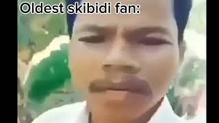 Oldest skibidi fan  Skibidi dop dop dop ya ya full video [upl. by Htabmas]