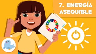 Energía asequible y no contaminante 🌏♻️ ODS 7 ⚡️ Objetivos de desarrollo sostenible para niños [upl. by Akenom]