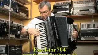 Excelsior model 704 96 Bass Accordion [upl. by Chrystel]