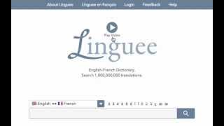 Free online dictionary Lingueecom [upl. by Cullin]