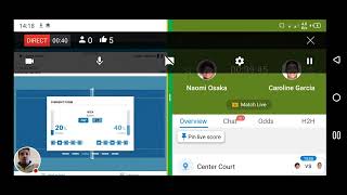 LIVE  Naomi Osaka vs Caroline Garcia  Qatar Open 2024  WTA Doha Tennis Live [upl. by Yttap]