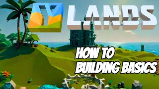 Ylands Amazing Survival Builder  How to build basics [upl. by Itnava]