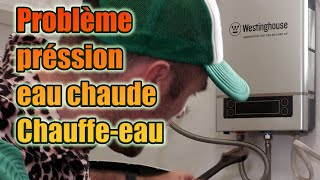 Problème de pression deau chaude sur les chauffes eau électriques instantanés [upl. by Daven222]