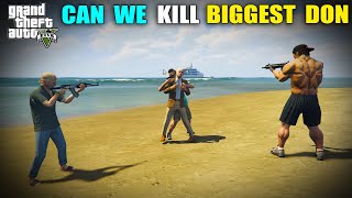 CAN WE KILL BIGGEST DON  GTA 5 141 GAMEPLAY  GTA V 141 EPISODE  TECHNO GAMERZ [upl. by Aicena]