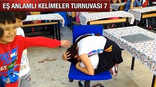 EŞ ANLAMLI KELİMELER TURNUVASI 7 DEPREM TATBİKATI [upl. by Uzzia]