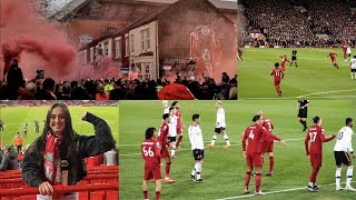 Liverpool vs Manchester United  70 To LFC Mo Salah Breaks Record Bobby Firmino Scores And More [upl. by Eramat]