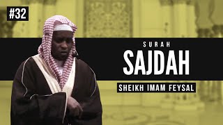 Surah Sajdah  Imam Feysal  Audio Quran Recitation  Mahdee Hasan Studio [upl. by Bartholomeo]