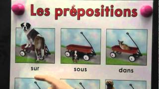 CHANTE AVEC MOI Les prépositions SING WITH ME Prepositions [upl. by Burney]