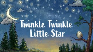 Twinkle Twinkle Little Star  Extended Song with Lyrics  Nursery Rhymes for Kids by Luke amp Mary [upl. by Nyrok]