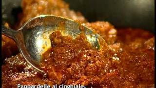 pappardelle al cinghiale [upl. by Eurd]