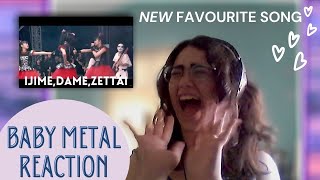 BABYMETAL  IjimeDameZettai  Live at Sonisphere 2014UK OFFICIAL Reaction [upl. by Atneciv]