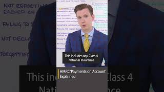 HMRC ‘Payments on account’ explained shorts hmrc paymentsonaccount [upl. by Orhtej]