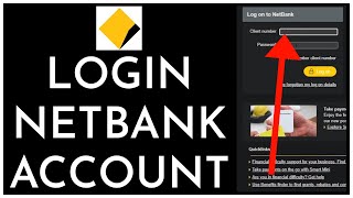 How To Login NetBank Online Banking  Commonwealth Bank Account Online Login Sign In 2023 [upl. by Maggie]