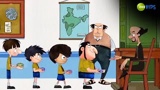 प्रिंसिपल करेंगे बच्चो का टिफिन चेक  Bandbudh aur Budbak  Comedy Scene  Zee Kids [upl. by Celestina]