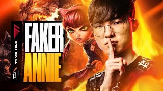 ANNIE LOCKED IN FOR FAKER VS ZEKA amp HLE  LCK SPRING 2024  CAEDREL [upl. by Suiratnauq]