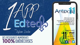 Antidote 11 à 1 APP Edteq [upl. by Ymmat]