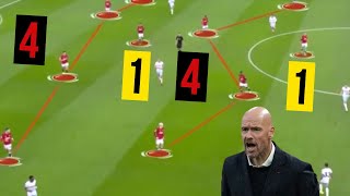 mufc NEW Defensive Formation  mufc 3  0 West Ham United  Tactical analysis [upl. by Christye]