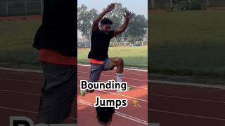 Bounding jumps 💪🦘 ytshorts shorts motivation olympicgames [upl. by Lyndel]