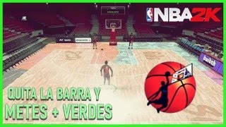 COMO QUITAR la BARRA de TIRO para TENER BONIFICACION DE VERDE en NBA2K 🏀 [upl. by Lubbi]