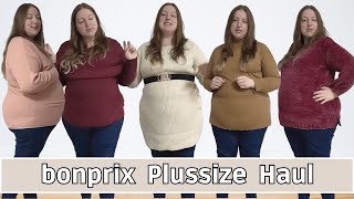 Bonprix try on Haul l 5 Herbst amp Winter Oberteile l Plussize Fashion l Big Mary [upl. by Stacia270]