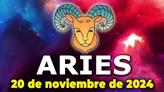 😱☘️ 𝐋𝐔𝐉𝐎𝐒 𝐘 𝐃𝐈𝐍𝐄𝐑𝐎 𝐕𝐈𝐄𝐍𝐄𝐍 𝐀 𝐓𝐈 💎💵 Aries♈Horoscopo de hoy 20 de noviembre de 2024 Tarot [upl. by Stefano]