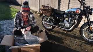 Repairing my crashed BSA Goldstar 650 [upl. by Udall564]