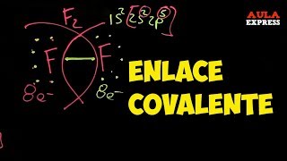 QUÍMICA ENLACE COVALENTE ESTRUCTURA DE LEWIS BACHILLERATO AULAEXPRESS [upl. by Clemens]