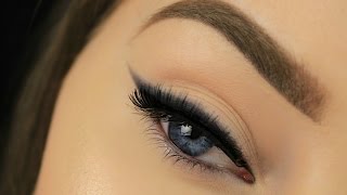 How To Smokey Winged Eyeliner for Beginners [upl. by Esiole]