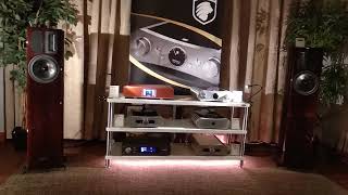 Apertura Edena speakers  AIIUXITY Int One Mk II integrated amplifier [upl. by Aciretehs913]