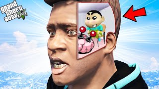 Shinchan Control Franklins Mind To Destroy in GTA 5 Full Movie [upl. by Shoshana517]