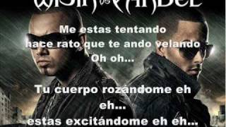 Wisin amp Yandel  Me estas tentando with lyricsletras [upl. by Gaw]