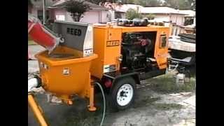 REED A30HP Rockmaster Concrete Pump [upl. by Pals]