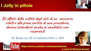 Gli effetti della nullità degli atti di un concorso si estendono anche ai candidati non ricorrenti [upl. by Ermine]