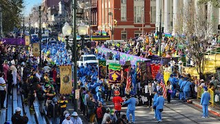 🔴 Zulu NOLA Mardi Gras Parade Cam 2022 [upl. by Ailadi25]