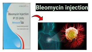 Bleomycin injection ip 15 units [upl. by Nirehtak]