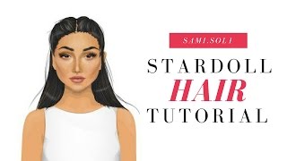 Stardoll Hair Tutorial [upl. by Ryle]