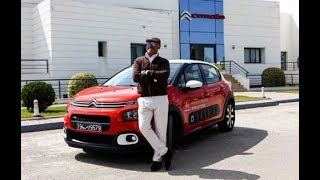 TUNISIE AUTO 2017  Test drive de la nouvelle Citroën C3 SHINE HYPE COLORADO [upl. by Aydidey56]