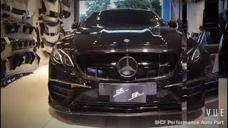 Mercedes Benz E300 AMG Coupe convert E53 bodykit as customer request [upl. by Ateekan]