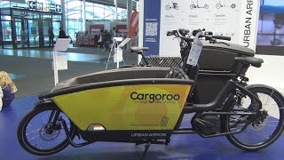 Urban Arrow Cargo Cargoroo Electric Bike 2023 Exterior and Interior [upl. by Nisaj611]