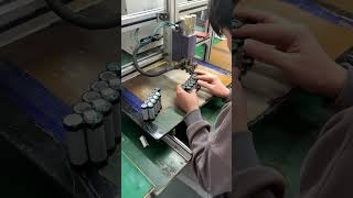 Lithium battery spot welding technology diy lifepo4 lithium lifepo4battery battery custom [upl. by Shivers]