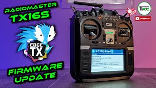 EdgeTX Firmware UPDATE bei Radiomaster TX16S  v2102 Deutsche Menüs [upl. by Lledrev518]