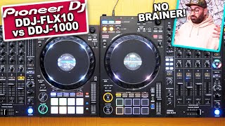 Pioneer DJ DDJFLX10 vs DDJ1000 comparison  Whats the difference TheRatcave [upl. by Peterson]